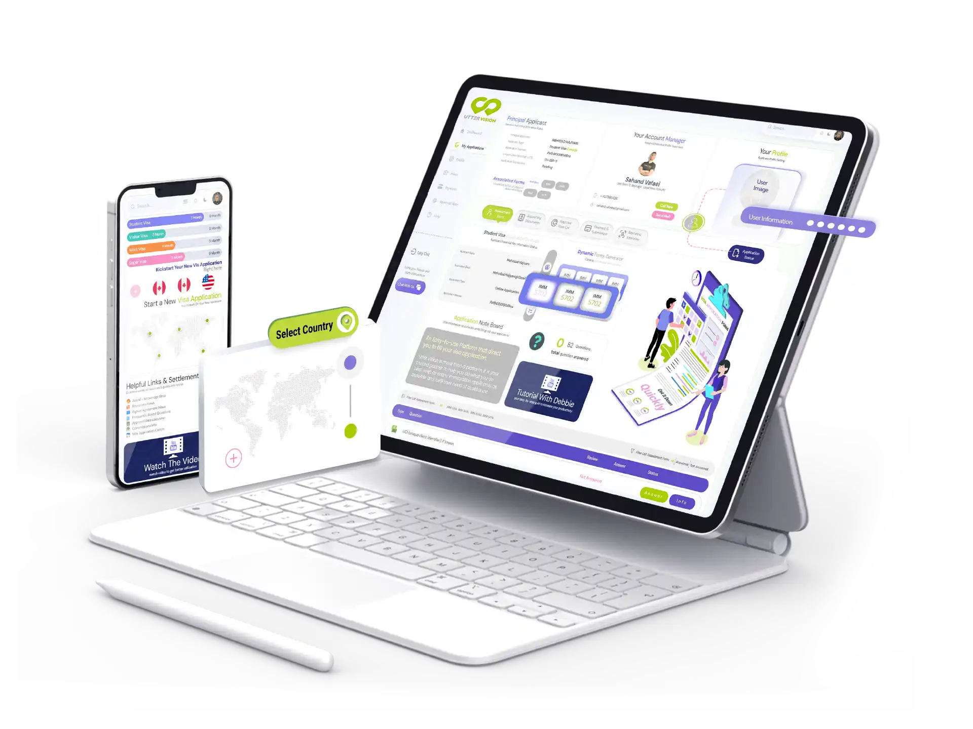 UtterVision Portal